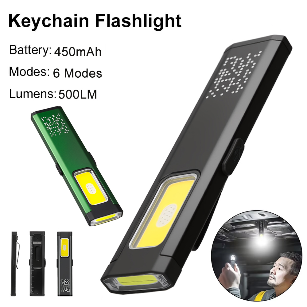 Outdoor Lighting Fixtures - Mini Taşınabilir Şarj Edilebilir LED El
