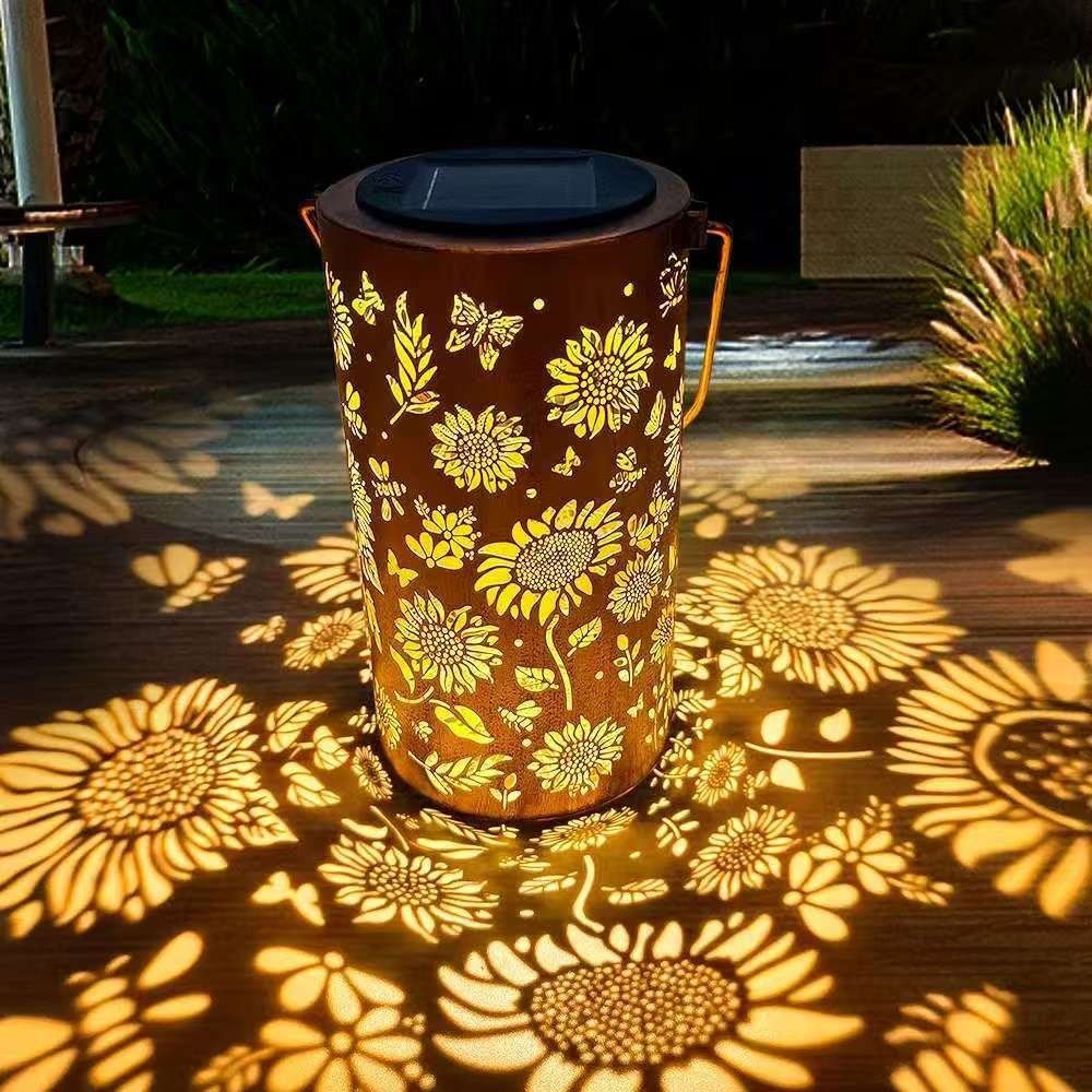Outdoor Lighting For Garden - Ayçiçeği Işık ve Gölge Işık Su