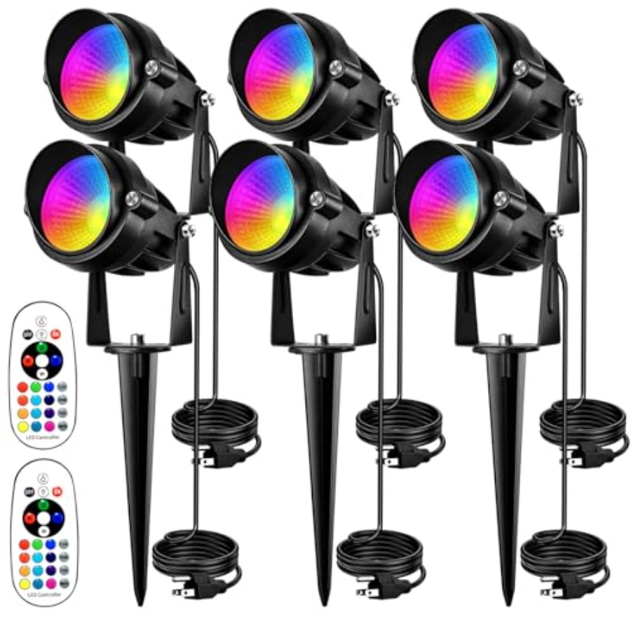 Color Changing Outdoor - Spotlight Dış Mekan RGB Spot Işıklar