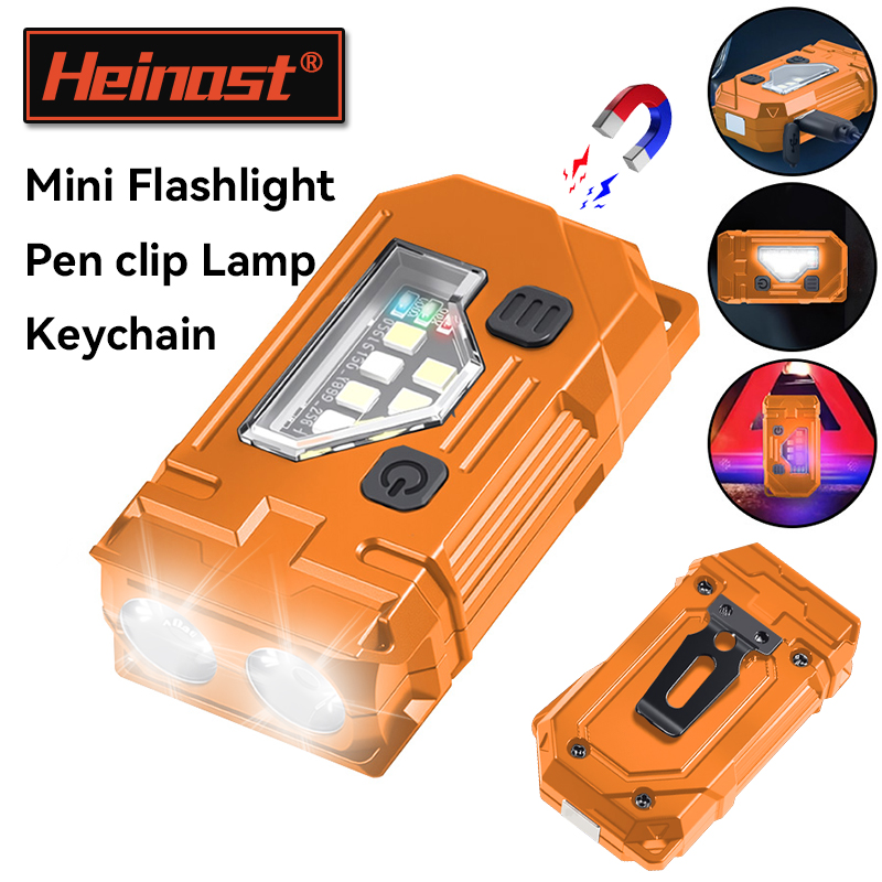 Zinc Outdoor Lighting - Mini Anahtarlık EDC El Feneri Şarj