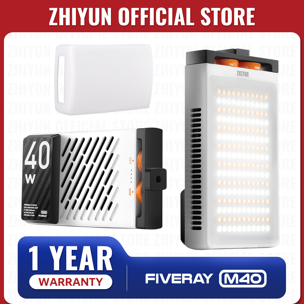 Outdoor Lighting In Photography - ZHIYUN Resmi FIVERAY M40 40W LED