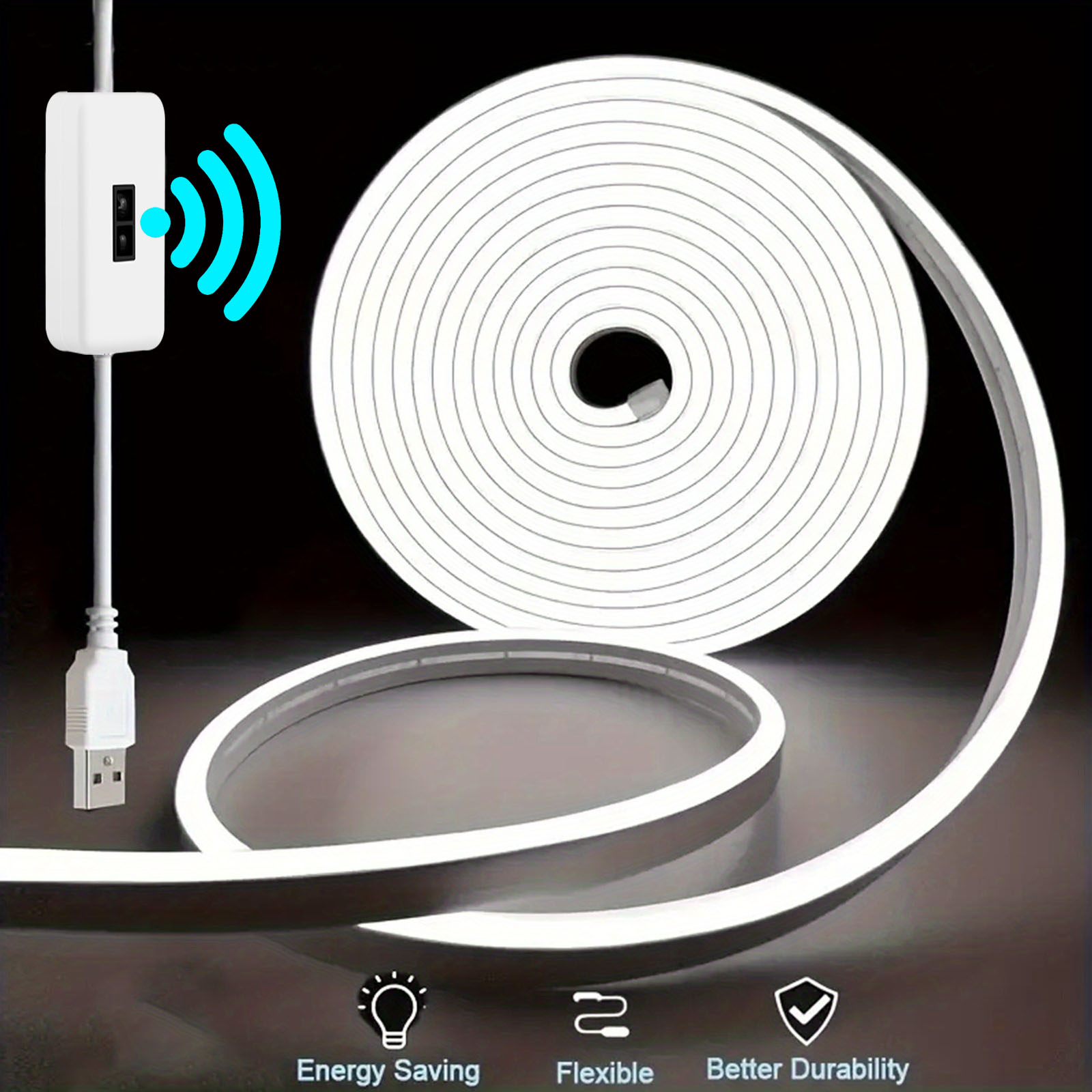 Outdoor Lighting Strip - Hareket Sensörü Neon LED ışık şeridi