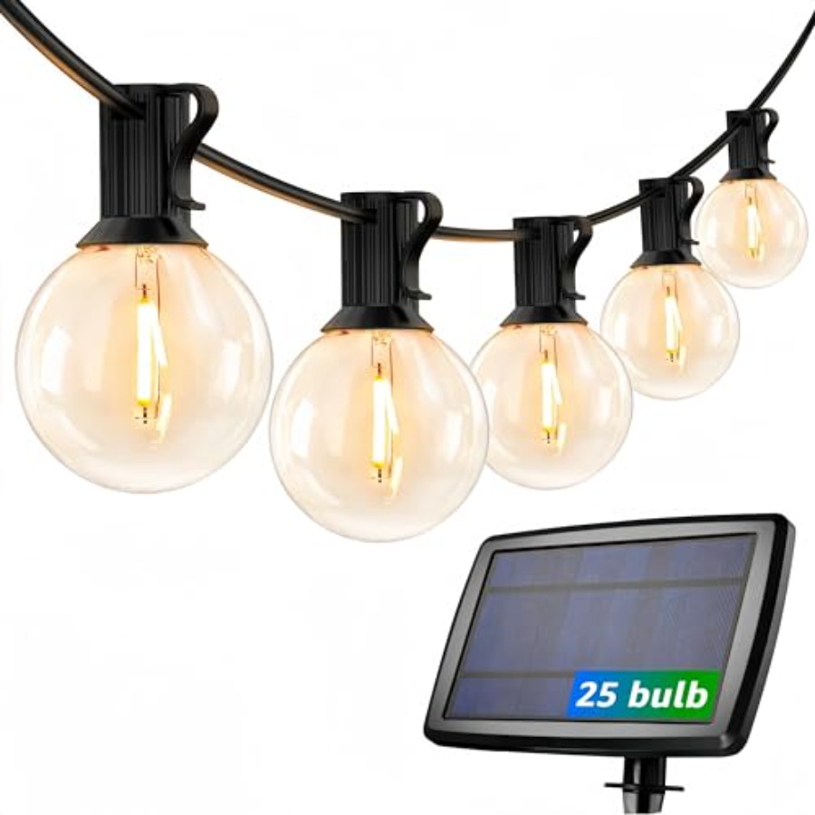 String Light Bistro - Güneş Enerjili Dış Mekan Dize Işıkları