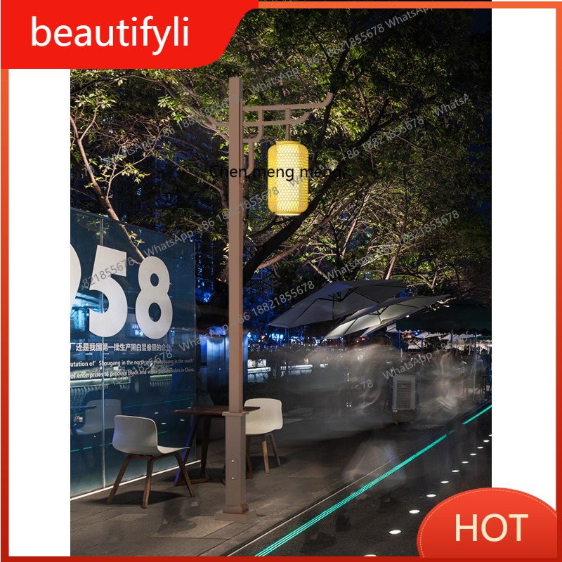 Outdoor Lighting Poles - L6080 Güneş enerjili direk lambası dış