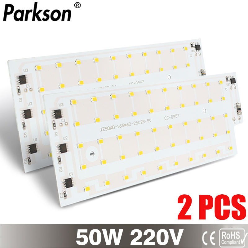 Outdoor Lighting Spotlight - 2 adet/grup 50W LED lamba yuvası