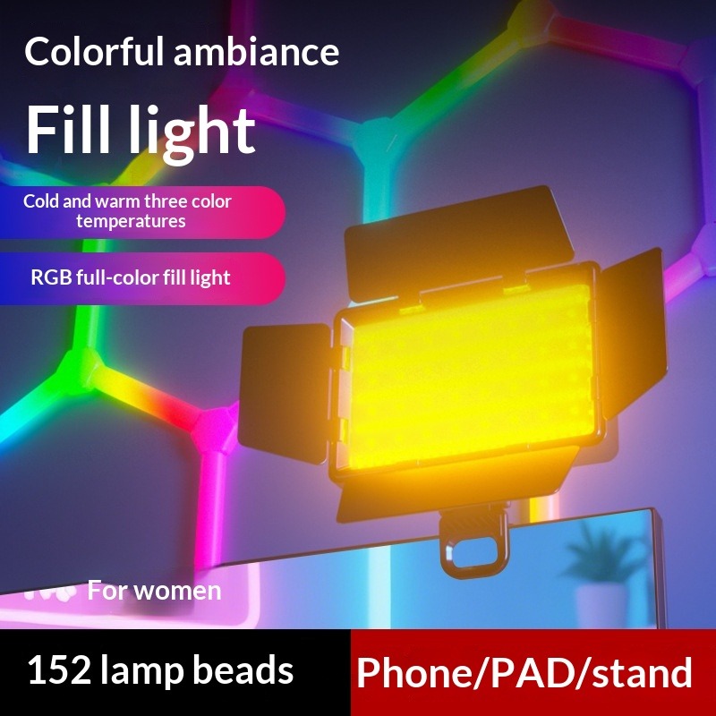 Outdoor Lighting In Photography - Dört sayfalık difüzör RGB dolgu ışığı