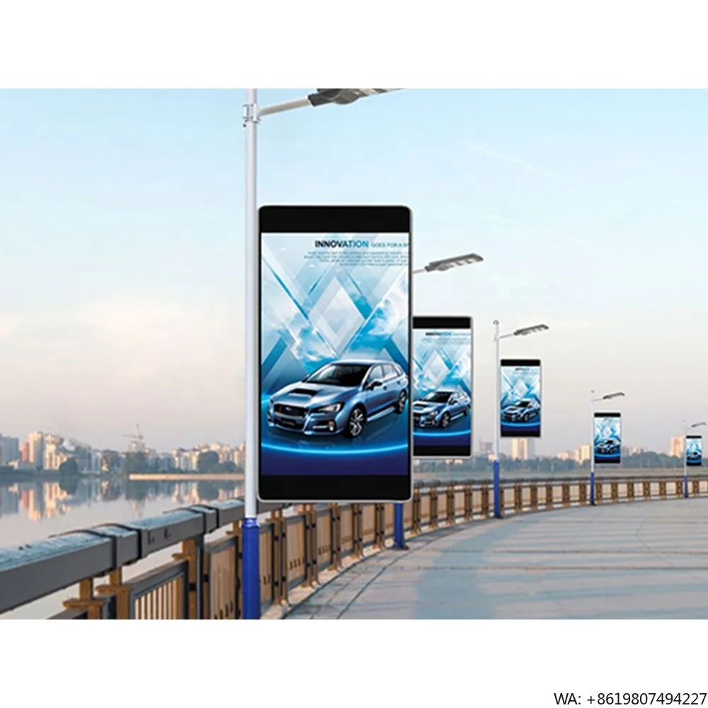 Outdoor Lighting Poles - Hafif Sokak Lambası Direğine Monte Edilen