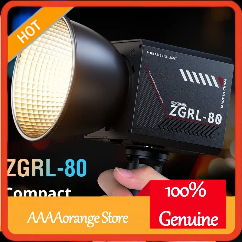Outdoor Lighting In Photography - ZGRL80 80W COB LED Video Işığı