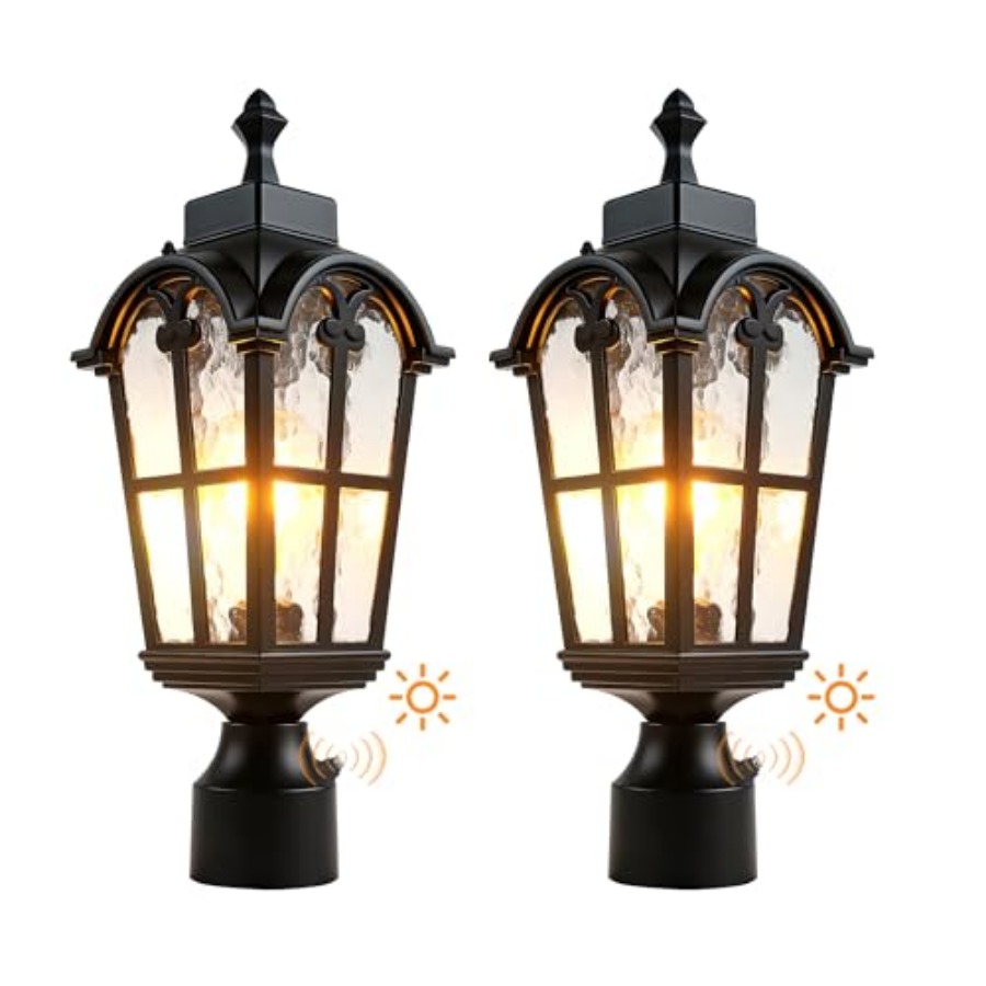 Outdoor Lighting Fixtures - Sensörlü Dış Mekan Direk Lambaları Su