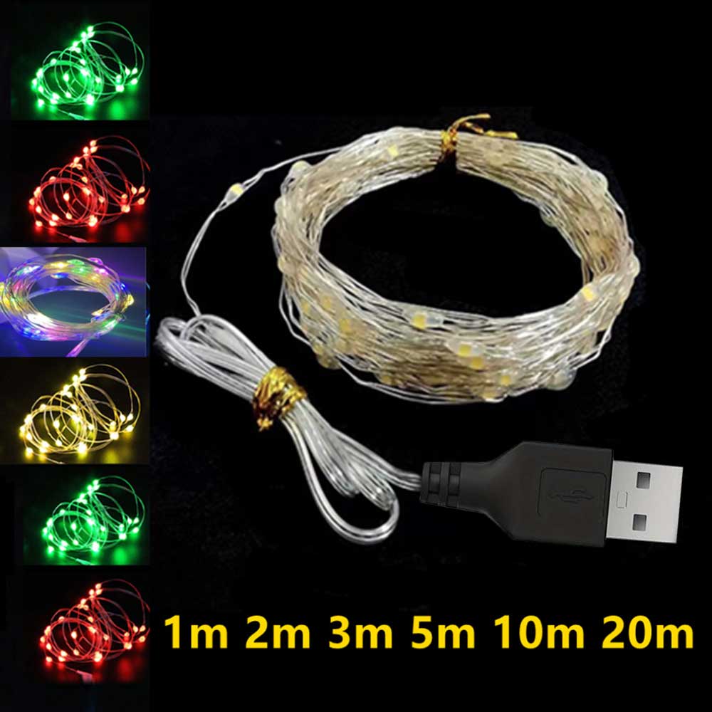 Outdoor Lighting Strip - 20 m USB LED Dize Işıklar