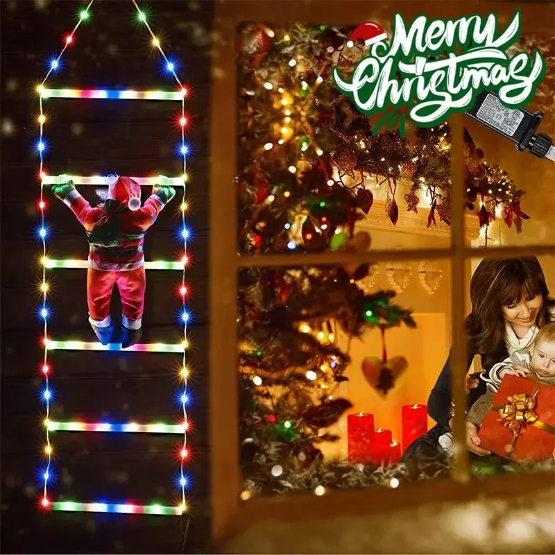 Noel baba ev için LED merdiven - Outdoor Lighting Strip incelemesi ve fiyatı
