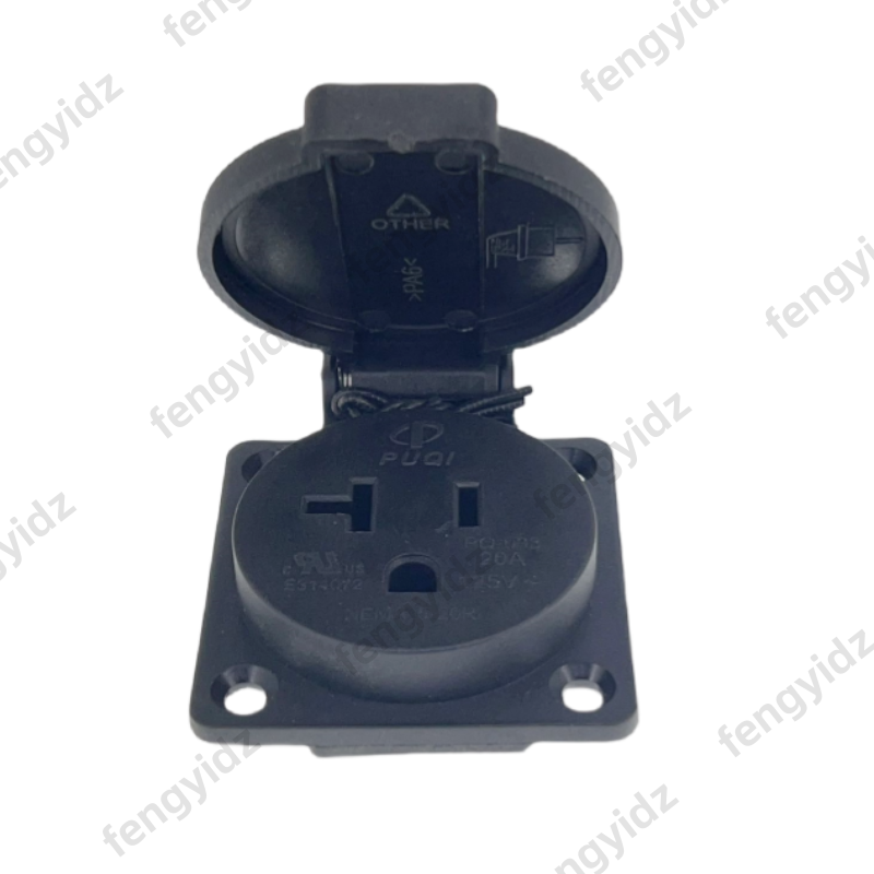 Siyah 125 V 15A 20A IP44 CE Am - Outdoor Lighting Japan incelemesi ve fiyatı