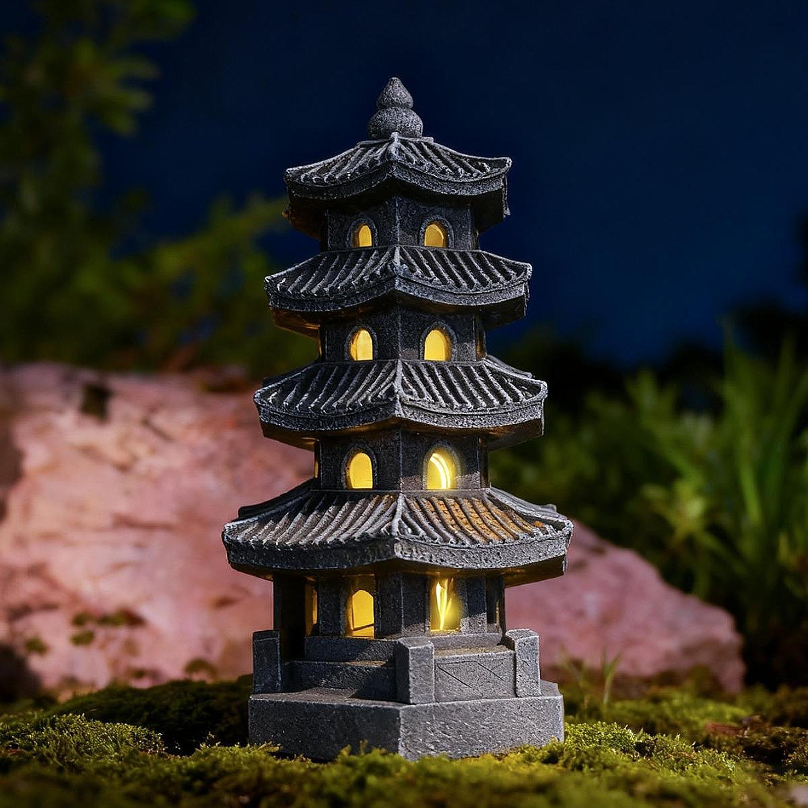 Güneş Enerjili Pagoda Fener Ba - Halo Outdoor Lighting incelemesi ve fiyatı