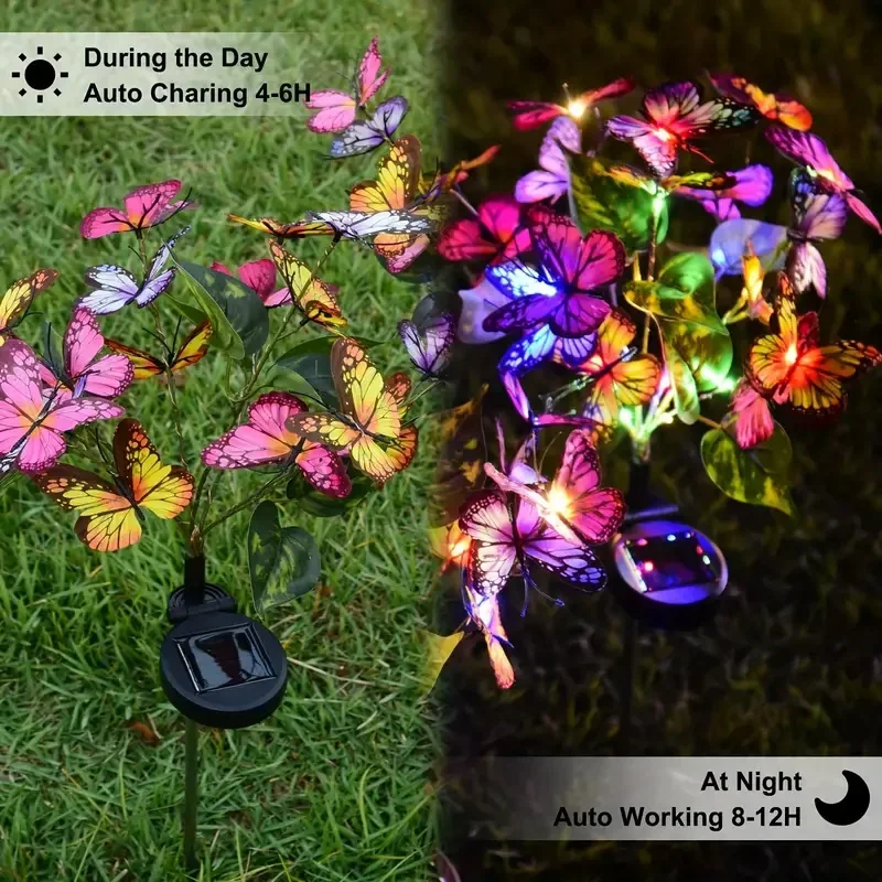 Güneş LED Kelebek Bahçe Işıkla - Outdoor Lighting Solar Panel incelemesi ve fiyatı