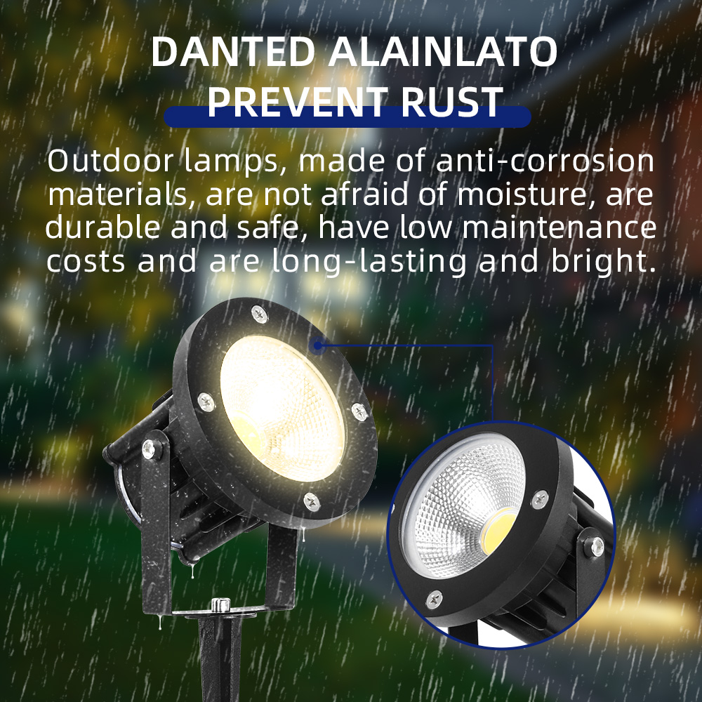 LED GU10 Bahçe Aydınlatma Çim  - Outdoor Lighting Spotlight incelemesi ve fiyatı