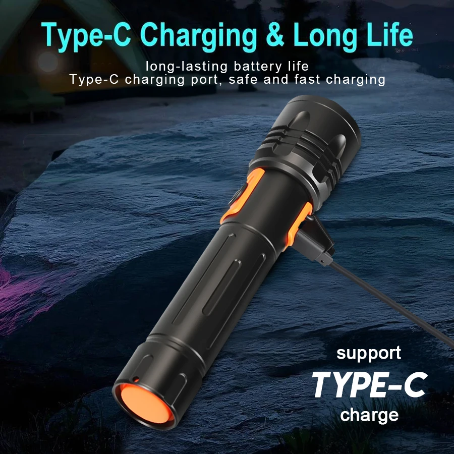 Yüksek Güçlü LED El Feneri USB - Outdoor Lighting Lowes incelemesi ve fiyatı