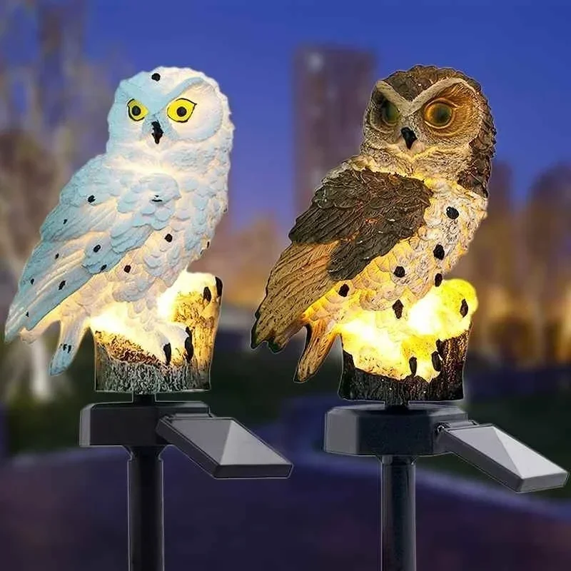 Baykuş işıkları açık güneş ene - Outdoor Lighting Solar Panel incelemesi ve fiyatı