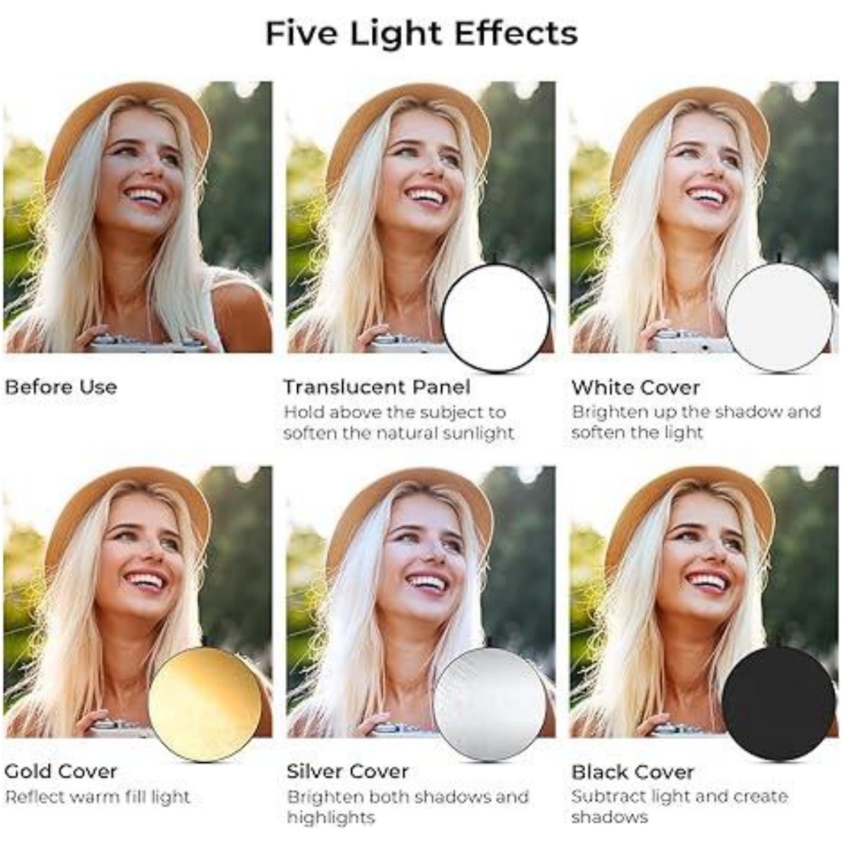 HUANYINGBJB taşınabilir 5 in 1 - Outdoor Lighting In Photography incelemesi ve fiyatı
