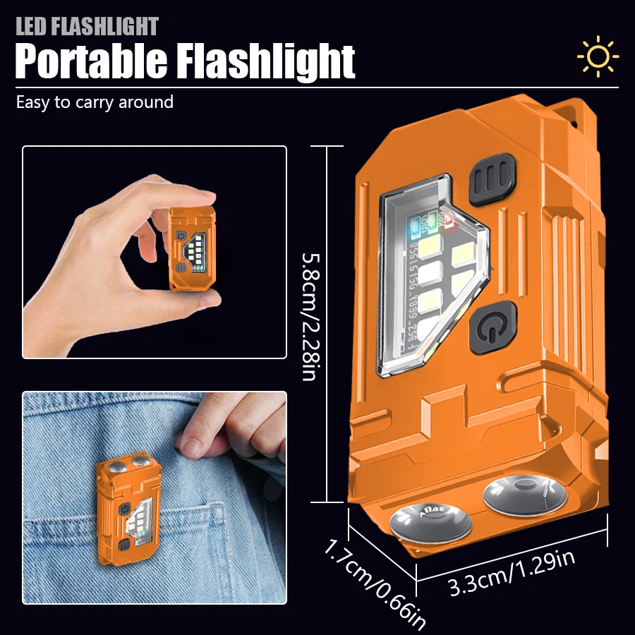 Mini Anahtarlık EDC El Feneri  - Zinc Outdoor Lighting incelemesi ve fiyatı