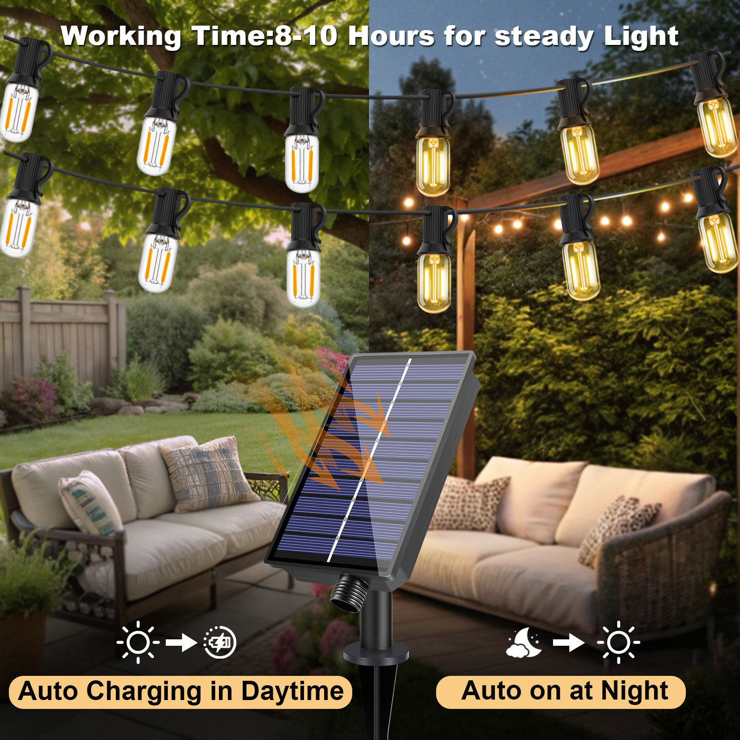 LED T22 Güneş Dize Işıklar 8 M - String Light Bistro incelemesi ve fiyatı
