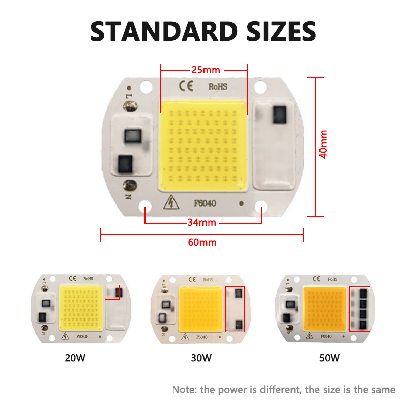 3000K 6000K LED COB çip ışık b - Outdoor Lighting Spotlight incelemesi ve fiyatı
