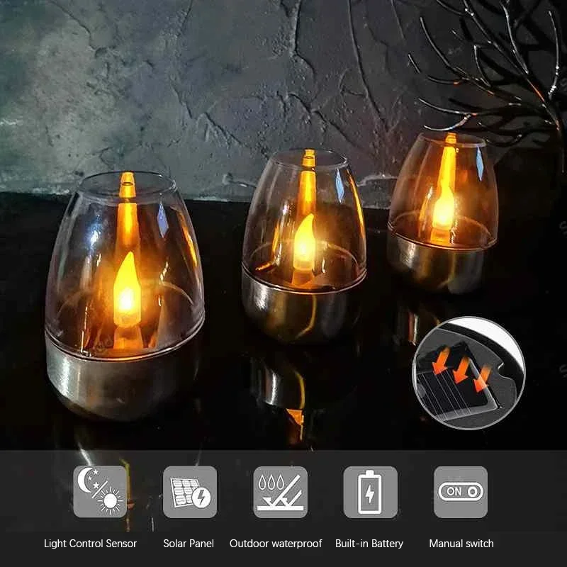 LED Paslanmaz Çelik Güneş Mum  - Halo Outdoor Lighting incelemesi ve fiyatı