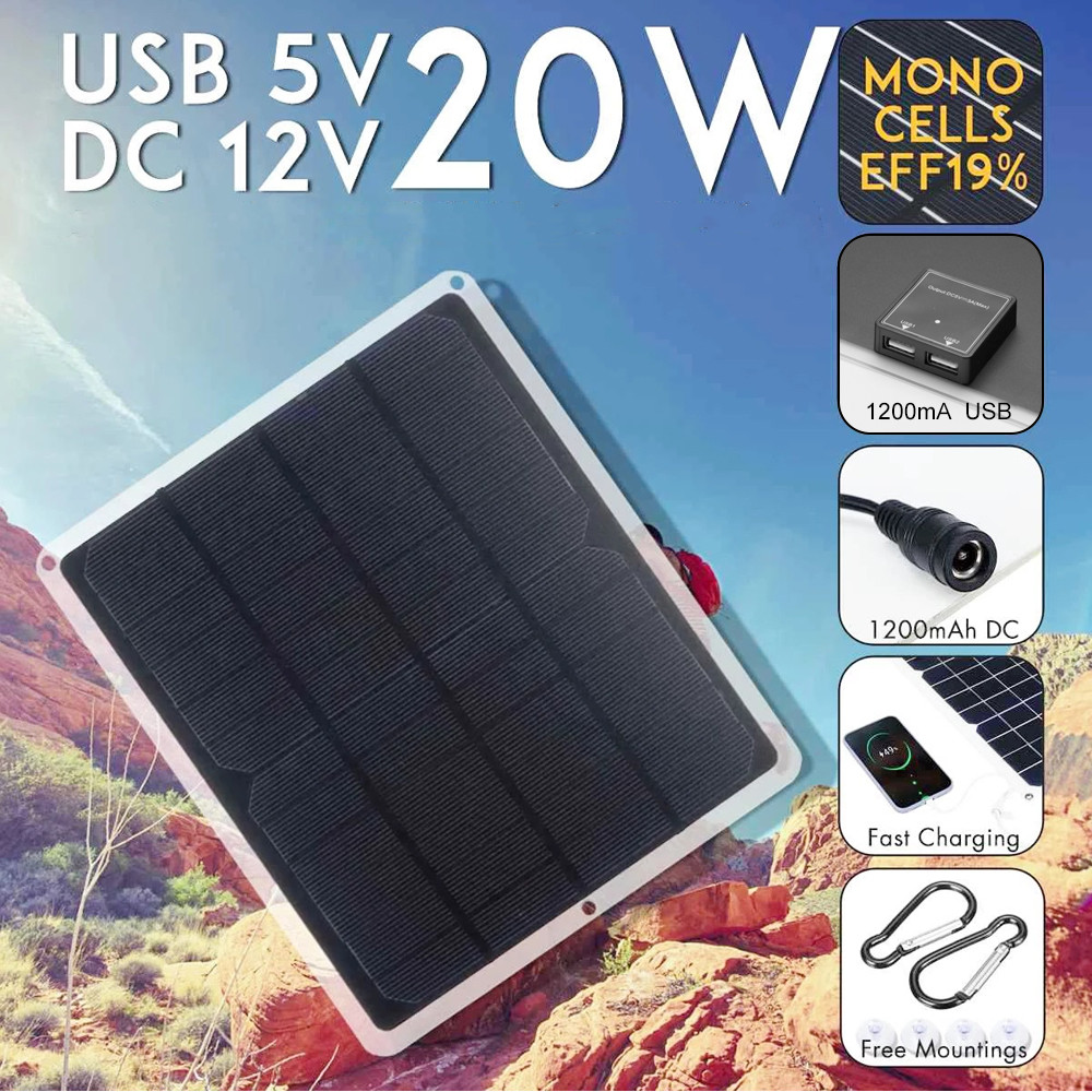 20W 6V Güneş Paneli Monokrista - Outdoor Lighting Solar Panel incelemesi ve fiyatı