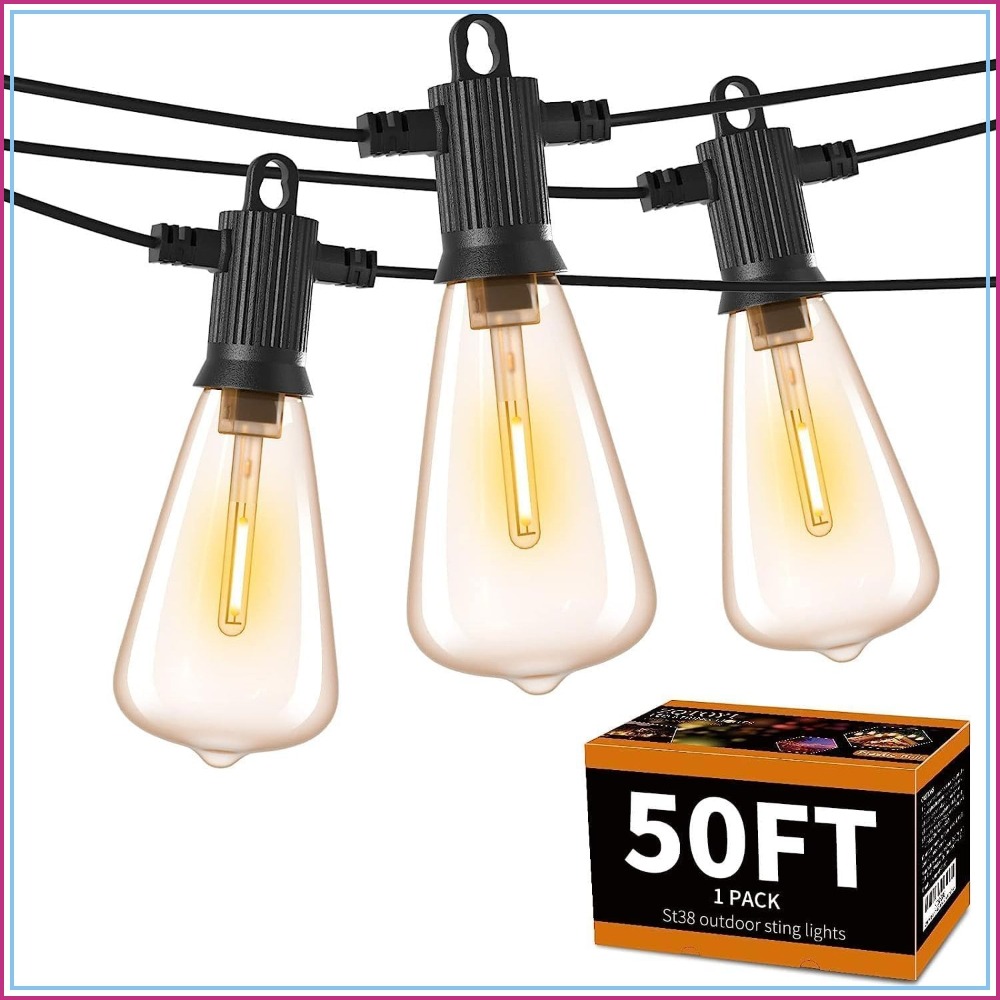 50FT Dış Mekan Işık Zinciri, 2 - String Light Bistro incelemesi ve fiyatı