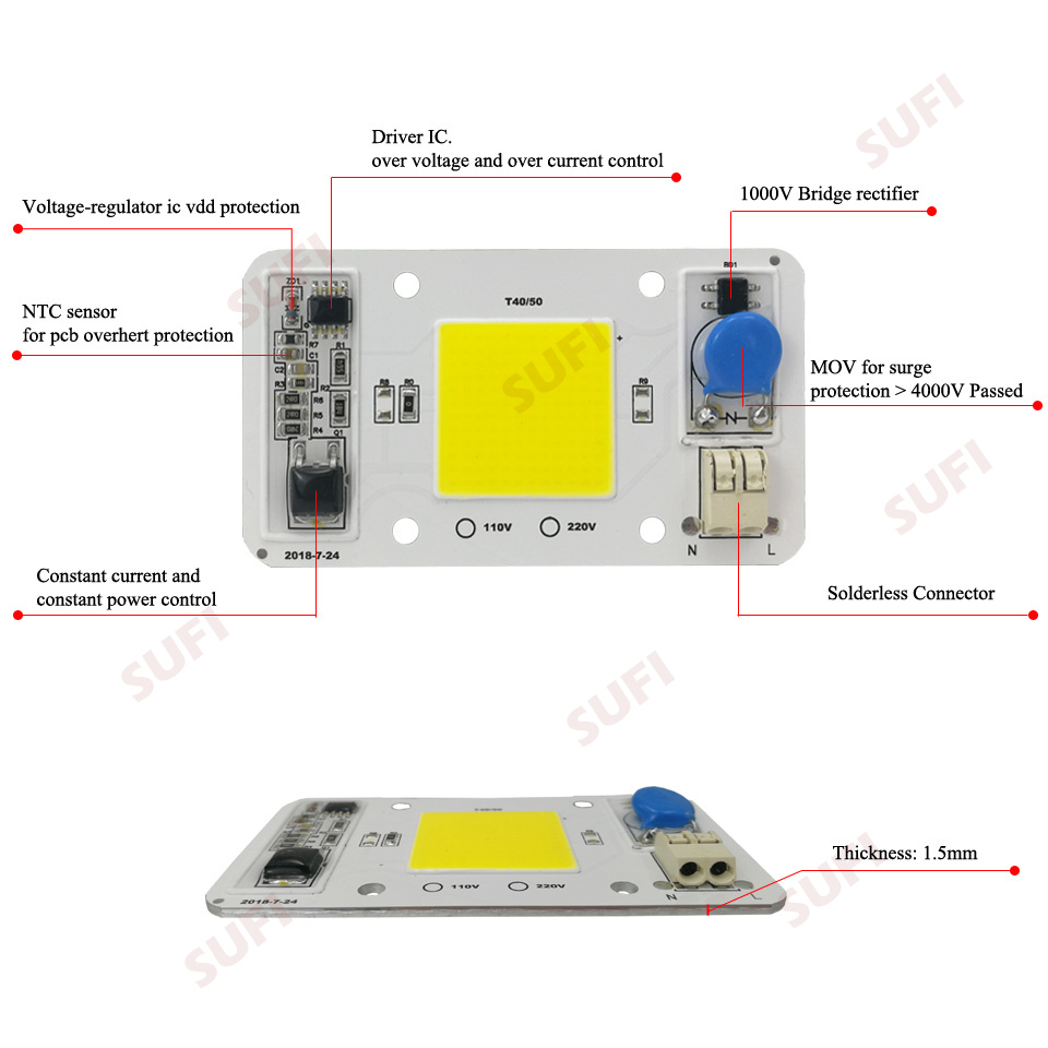 Akıllı IC 20W 30W 50W Sıcak Do - Outdoor Lighting Spotlight incelemesi ve fiyatı
