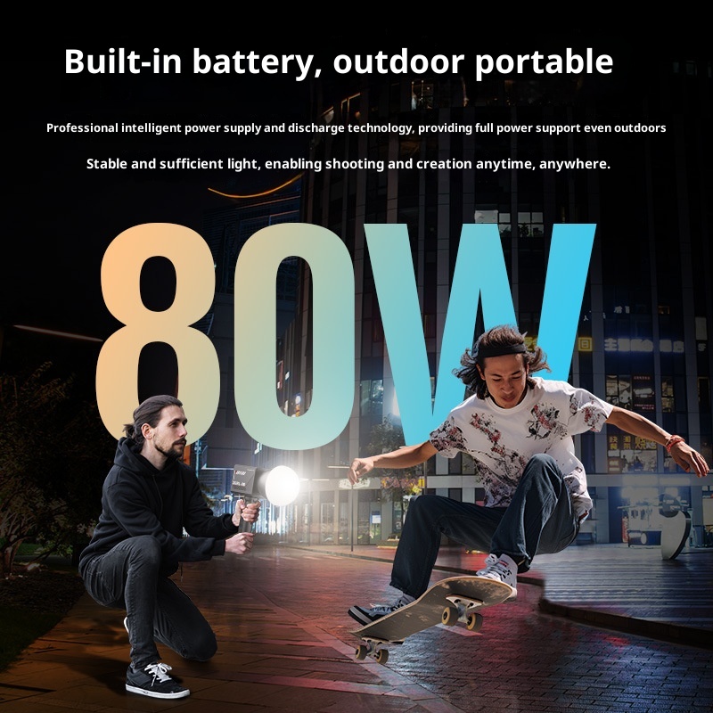 ZGRL80 80W COB LED Video Işığı - Outdoor Lighting In Photography incelemesi ve fiyatı