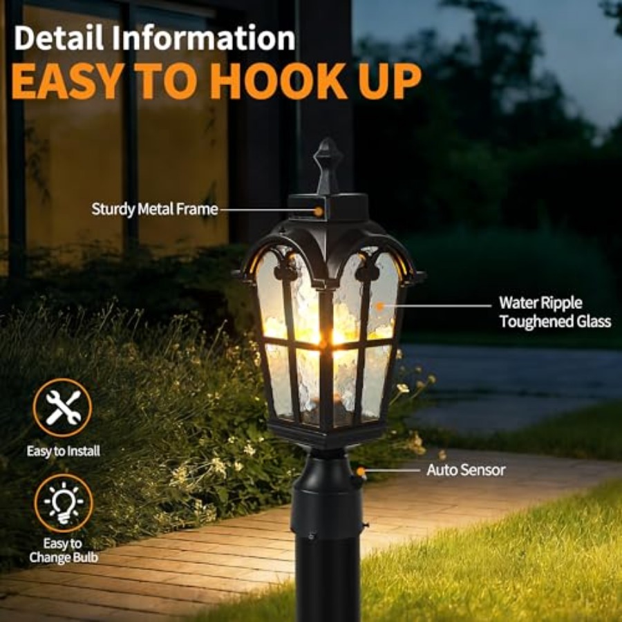 Sensörlü Dış Mekan Direk Lamba - Outdoor Lighting Fixtures incelemesi ve fiyatı