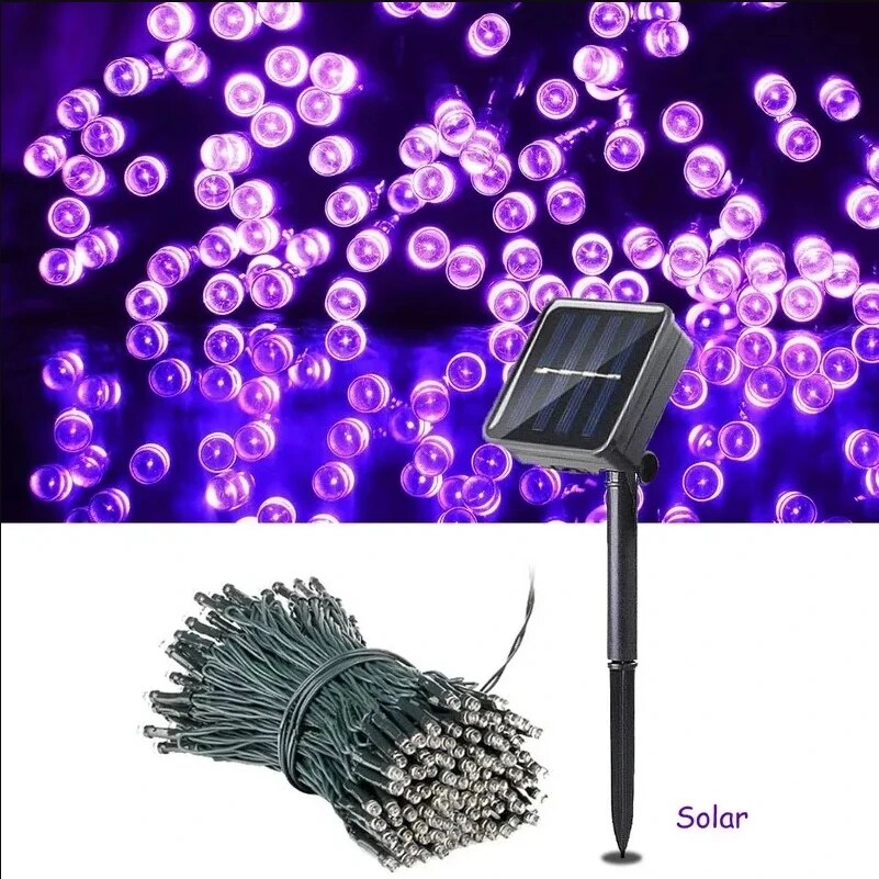8 renkler açık güneş işık bahç - Outdoor Lighting Strip incelemesi ve fiyatı