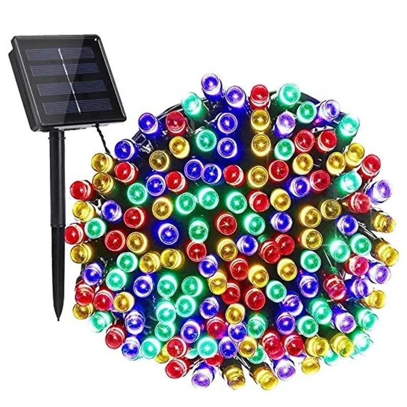8 renkler açık güneş işık bahç - Outdoor Lighting Strip incelemesi ve fiyatı