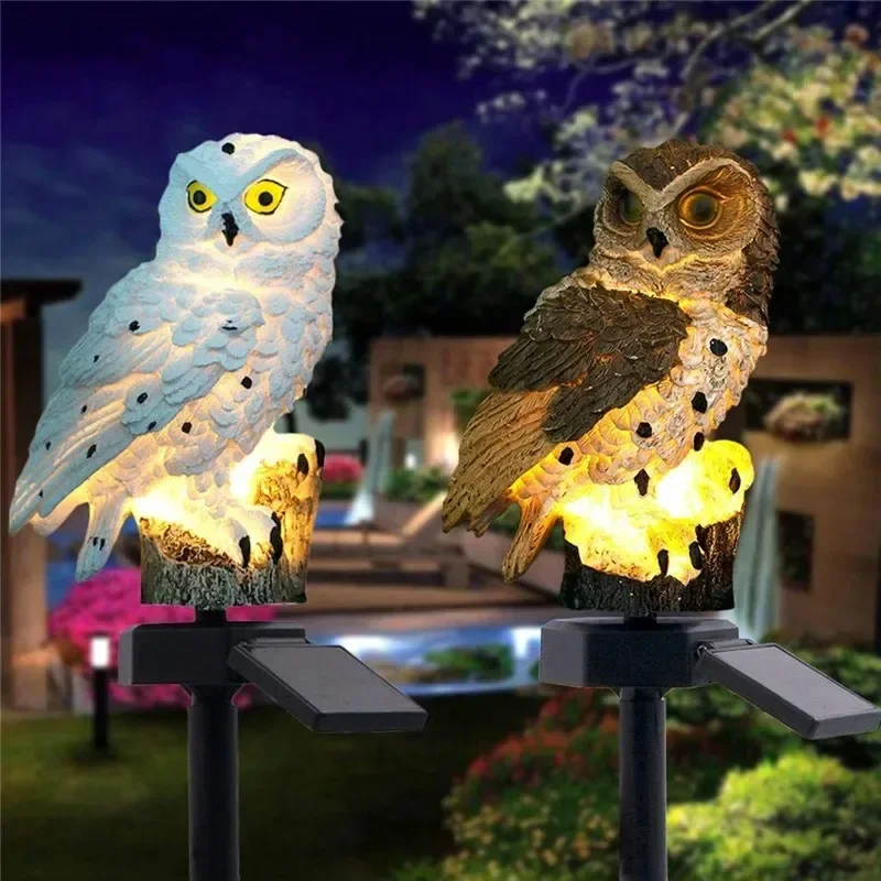 Güneş Enerjili Baykuş Heykeli  - Zinc Outdoor Lighting incelemesi ve fiyatı