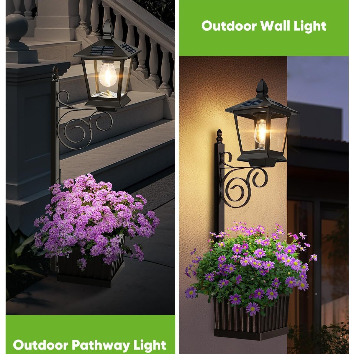 2'si 1 Arada Güneş Enerjili Ba - Outdoor Lighting For Garden incelemesi ve fiyatı