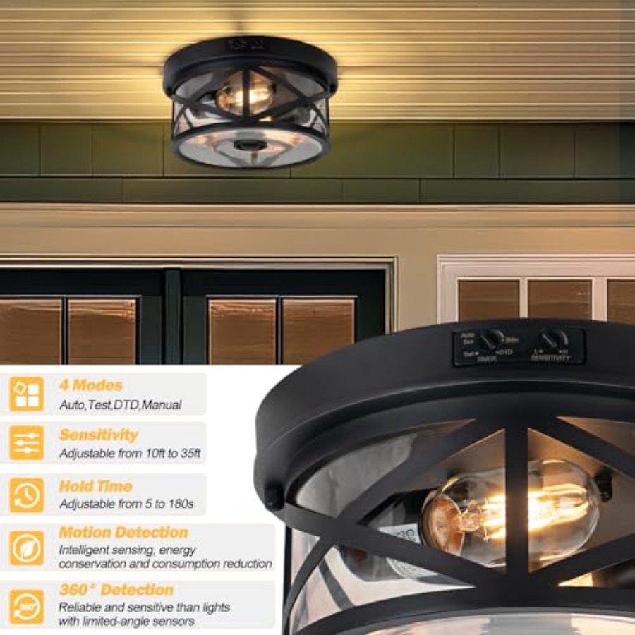 Hareket Sensörlü Dış Mekan Tav - Outdoor Lighting Fixtures incelemesi ve fiyatı