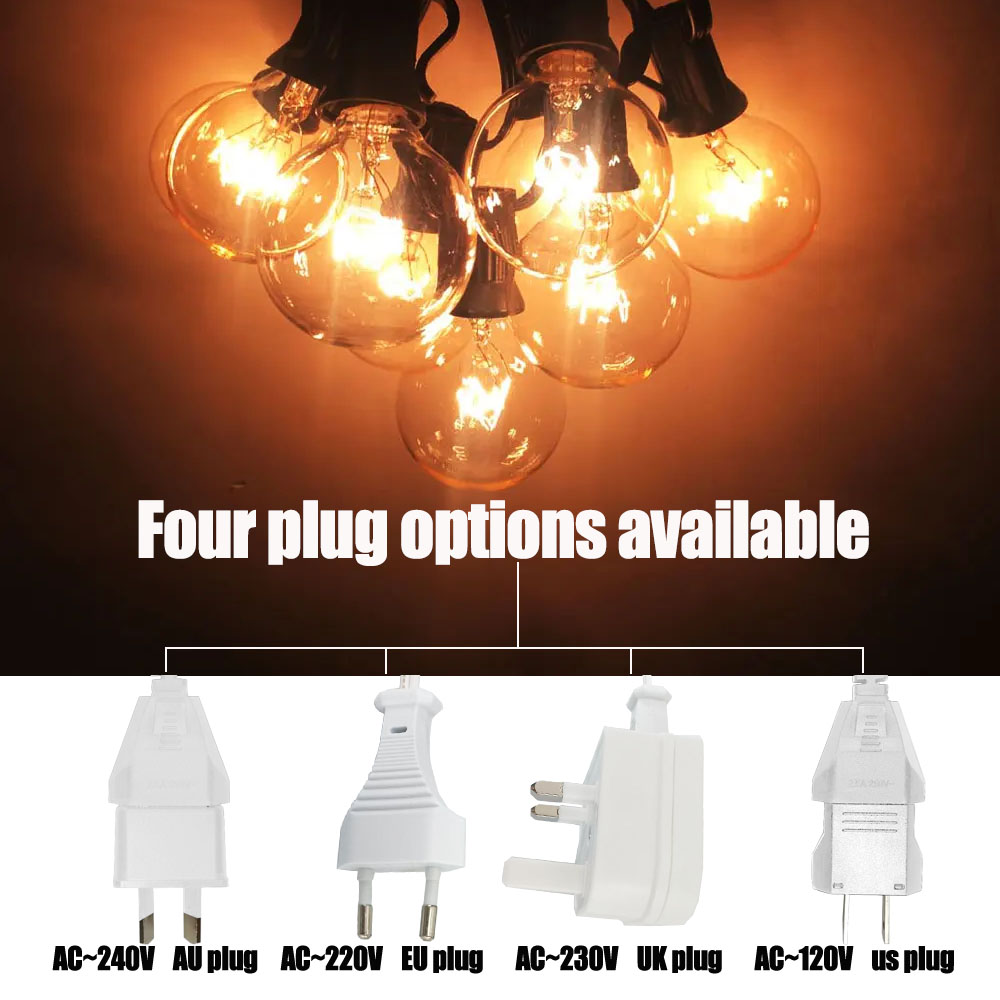 8 Milyon G40 Ampul Küre Şeklin - String Light Bistro incelemesi ve fiyatı