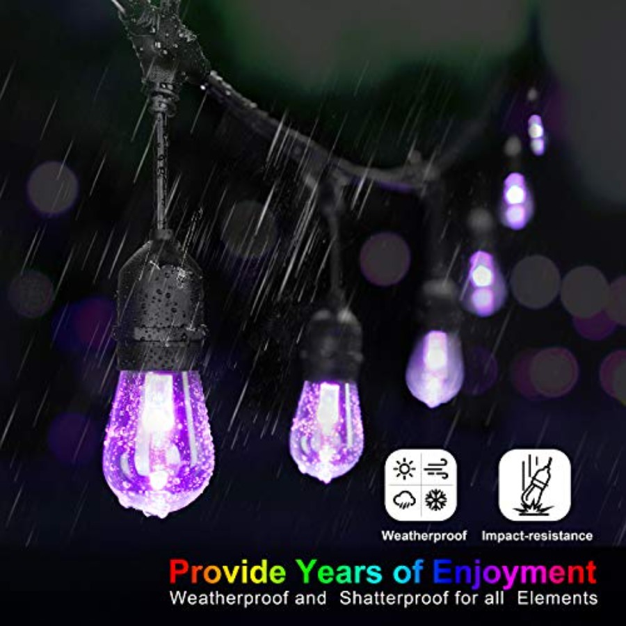 48 Feet Dış Mekan Veranda Işık - String Light Bistro incelemesi ve fiyatı